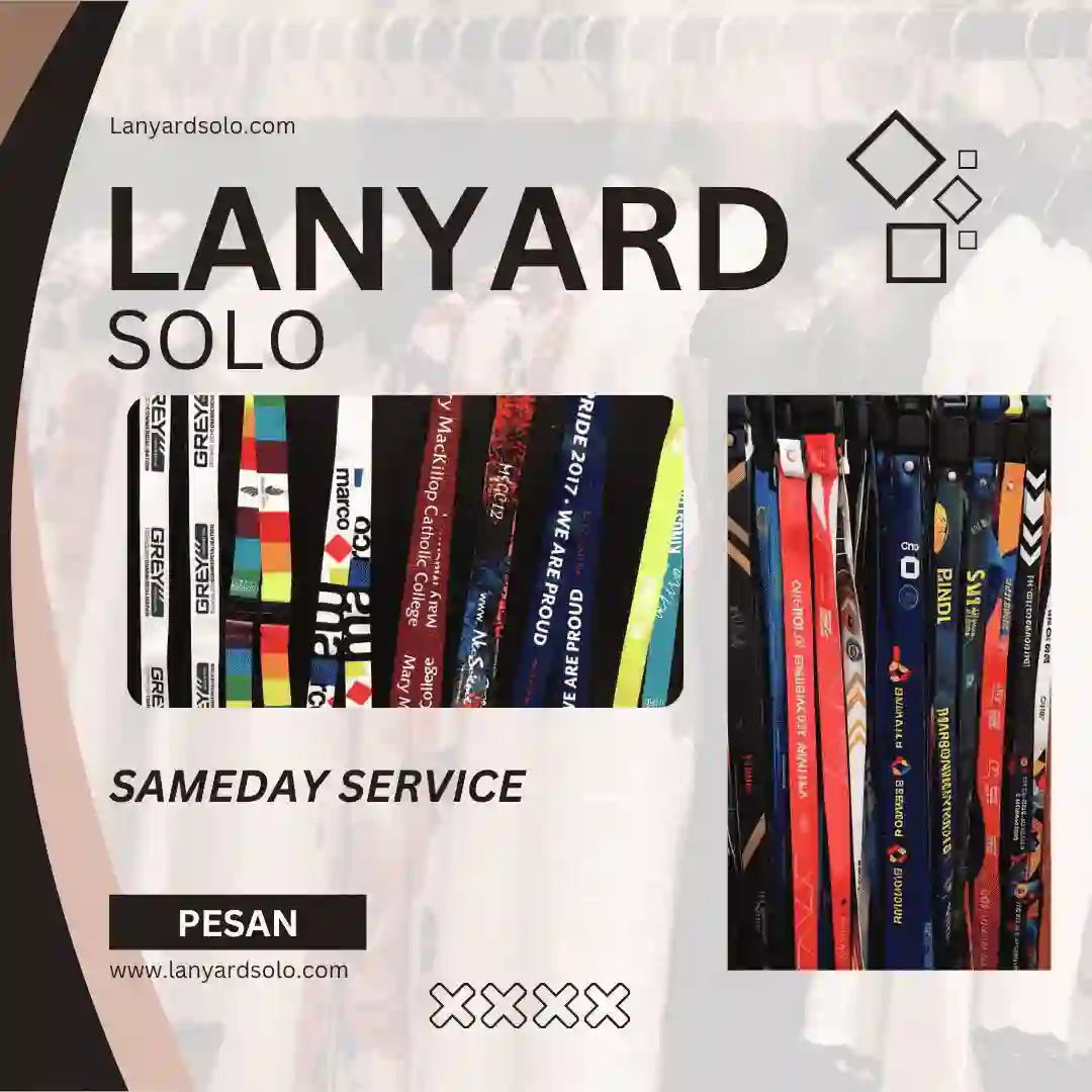Cetak Lanyard Solo, Ini Pilihan Vendor Terbaiknya